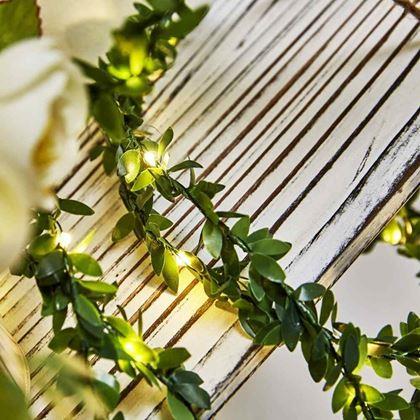 Imaginea din Solari LED - lănțișor cu frunze