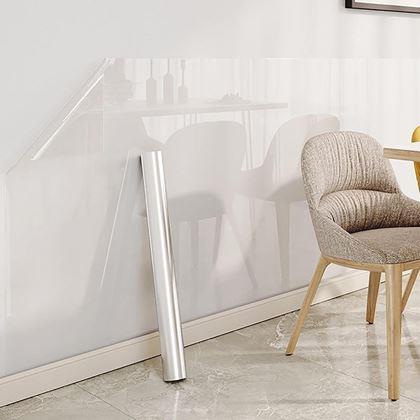 Imaginea din Folie statică transparentă de protecție și lavabilă pentru perete 60x200 cm