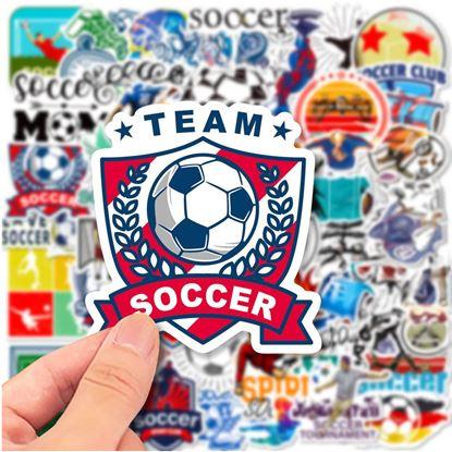 Imaginea Autocolante de fotbal 50 buc