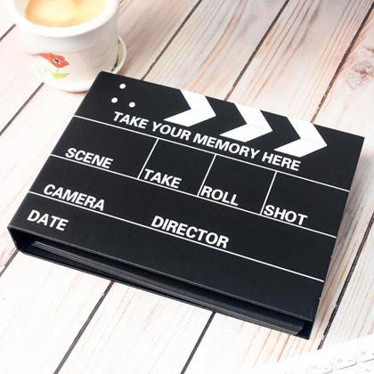 Imaginea din Jurnal de experiențe/album foto clapetă de film + set creativ de autocolante