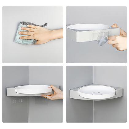 Imaginea din Raft colțar rotativ autoadeziv