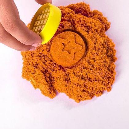 Imaginea din Set mega de nisip modelator lichid 2000 g - găleată din plastic