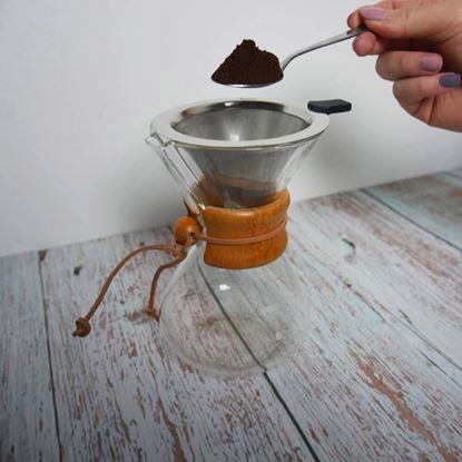 Imaginea Cafetieră din sticlă cu filtru