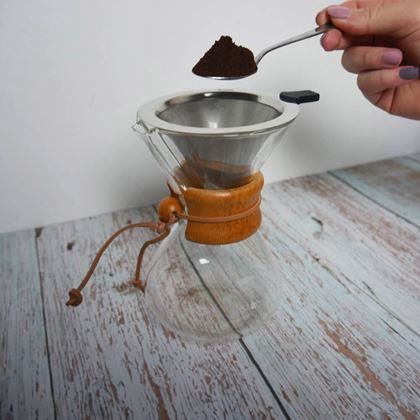 Imaginea din Cafetieră din sticlă cu filtru