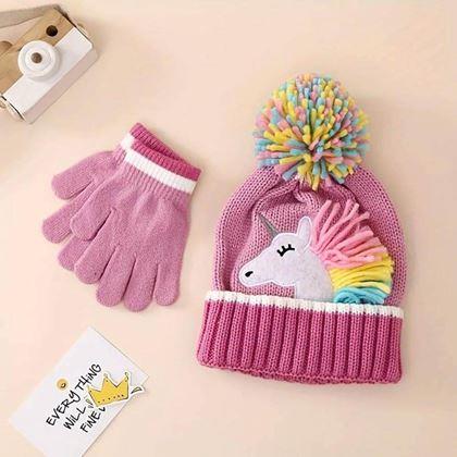 Imaginea din Set de iarnă pentru copii - unicorn