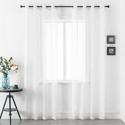 Imaginea Perdea voal 130 x 230 cm 