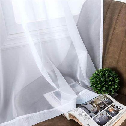 Imaginea din Perdea voal 130 x 230 cm  -  alb