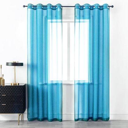 Imaginea din Perdea voal 130 x 230 cm  -  albastru