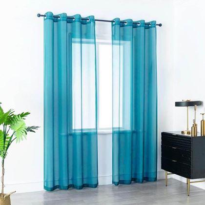 Imaginea din Perdea voal 130 x 230 cm  -  albastru