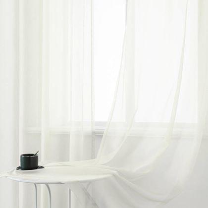 Imaginea din Perdea voal 130 x 230 cm  -  crem