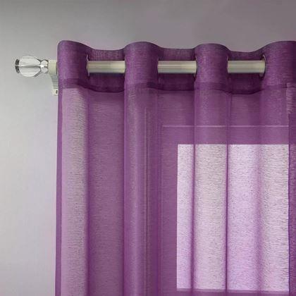 Imaginea din Perdea voal 130 x 230 cm  -  vișiniu