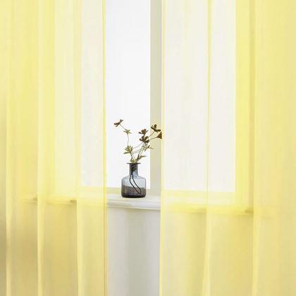 Imaginea din Perdea voal 130 x 230 cm  -  galben