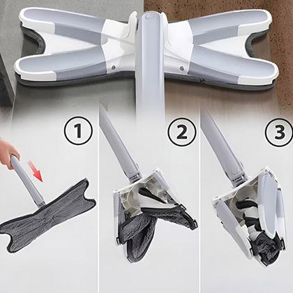 Imaginea din X-Mop cu auto-stoarcere pentru curățarea ușoară a colțurilor