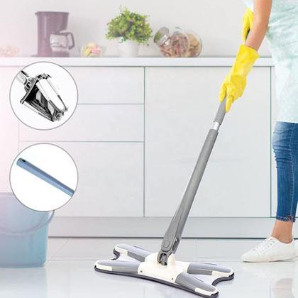 Imaginea din X-Mop cu auto-stoarcere pentru curățarea ușoară a colțurilor