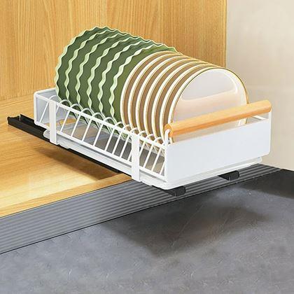 Imaginea din Organizator extensibil și suport de scurgere pentru farfurii