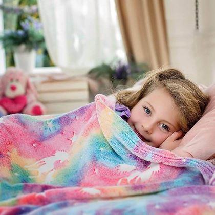 Imaginea din Pătură luminoasă  -  unicorn
