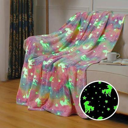 Imaginea din Pătură luminoasă  -  unicorn