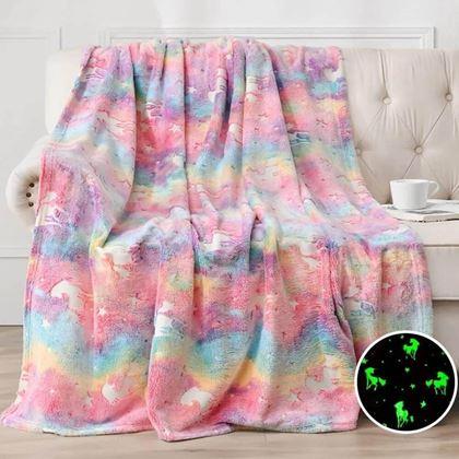 Imaginea din Pătură luminoasă  -  unicorn