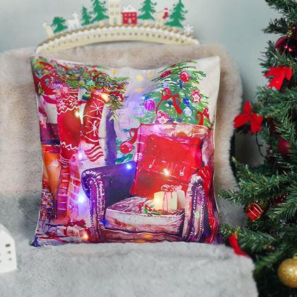 Imaginea din Pernă luminoasă de Crăciun  -  Confortul crăciunului