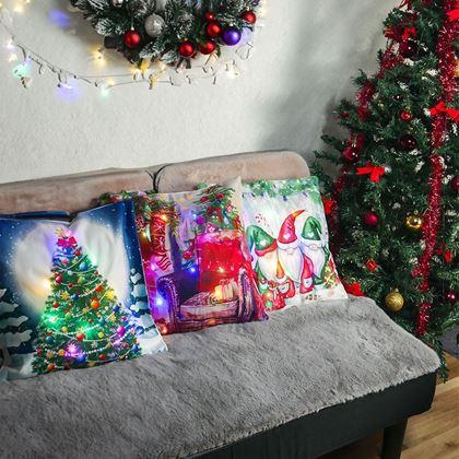 Imaginea din Pernă luminoasă de Crăciun  -  Confortul crăciunului