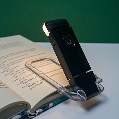 Imaginea din Lampă LED pliabilă pentru citit cu clemă