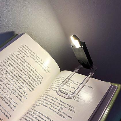 Imaginea din Lampă LED pliabilă pentru citit cu clemă