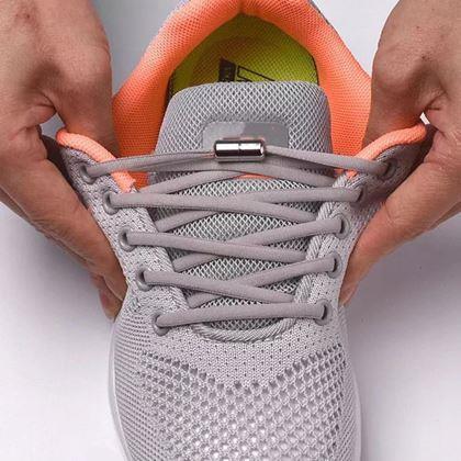 Imaginea din Șireturi elastice fără legare  -  gri