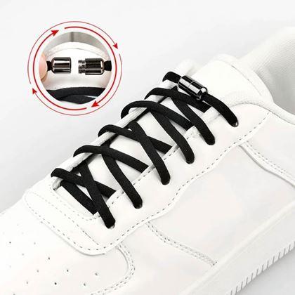 Imaginea din Șireturi elastice fără legare  -  negru