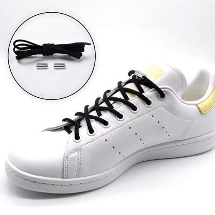 Imaginea din Șireturi elastice fără legare  -  negru