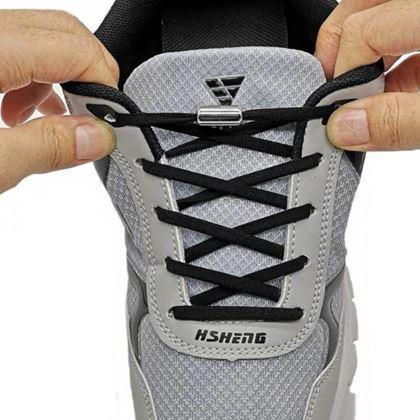 Imaginea din Șireturi elastice fără legare  -  negru