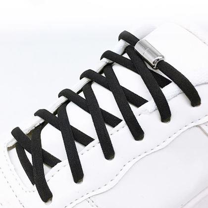 Imaginea din Șireturi elastice fără legare  -  negru