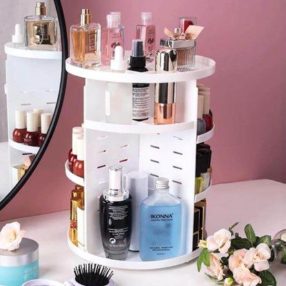 Imaginea Organizator cosmetic rotativ 