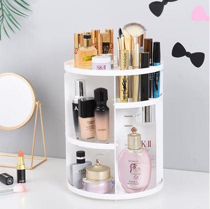 Imaginea din Organizator cosmetic rotativ  -  alb