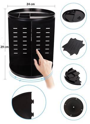 Imaginea din Organizator cosmetic rotativ  -  negru