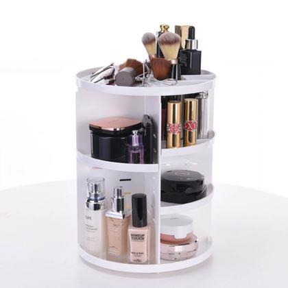 Imaginea din Organizator cosmetic rotativ  -  alb