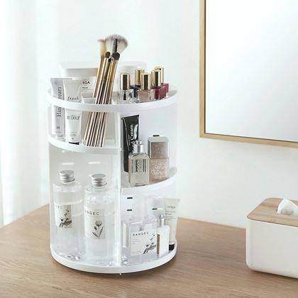Imaginea din Organizator cosmetic rotativ  -  alb