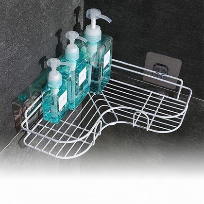 Imaginea din Etajeră colț metalică  -  albă