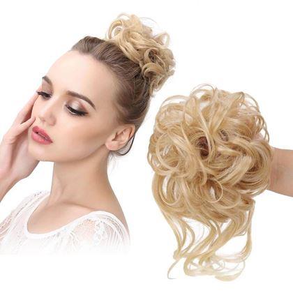 Imaginea din Coafură coc păr  -  blond deschis