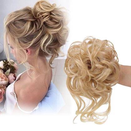 Imaginea din Coafură coc păr  -  blond deschis