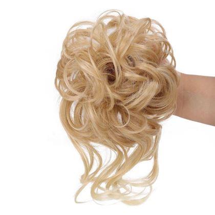 Imaginea din Coafură coc păr  -  blond deschis