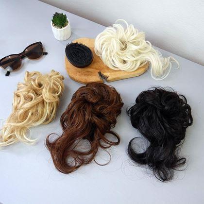Imaginea din Coafură coc păr  -  blond deschis