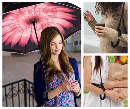 Imaginea din Umbrelă cu închidere inversă  -  floare