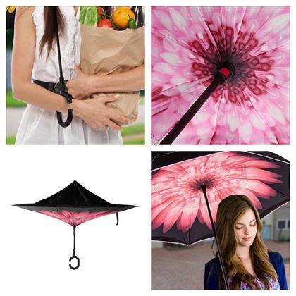 Imaginea din Umbrelă cu închidere inversă  -  floare