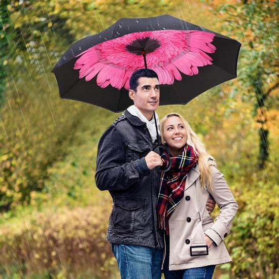 Imaginea din Umbrelă cu închidere inversă  -  floare