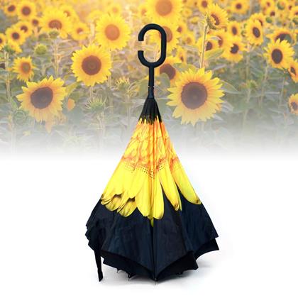 Imaginea din Umbrelă cu închidere inversă  -  floarea soarelui