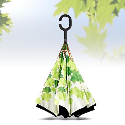 Imaginea din Umbrelă cu închidere inversă  -  frunze