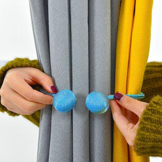 Imaginea din Agățătoare magnetică pentru draperii  -  albastru deschis