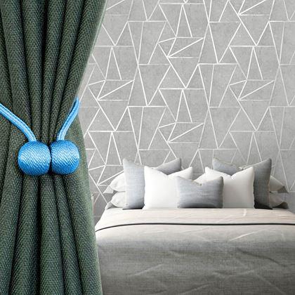 Imaginea din Agățătoare magnetică pentru draperii  -  albastru deschis