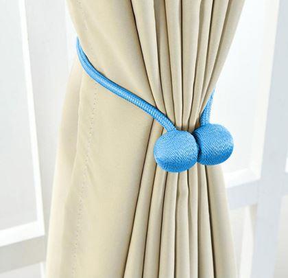 Imaginea din Agățătoare magnetică pentru draperii  -  albastru deschis