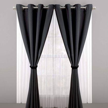 Imaginea din Agățătoare magnetică pentru draperii  -  negru